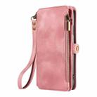 For iPhone 11 Fantasy Multifunctional Zipper Wallet Leather Phone Case(pink) - 2