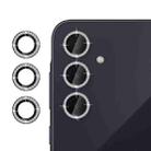 For Samsung Galaxy A55 5G Klebol Individual Camera Lens Diamond Ring Protector(Black) - 1