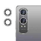 For OnePlus Nord CE4 Lite 5G Klebol Individual Camera Lens Diamond Ring Protector(Black) - 1