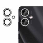 For Redmi 13C 5G Klebol Individual Camera Lens Diamond Ring Protector(Black) - 1