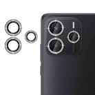 For Redmi Note 14 5G Klebol Individual Camera Lens Diamond Ring Protector(Black) - 1