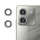 For Xiaomi Poco M7 Pro 5G Klebol Individual Camera Lens Diamond Ring Protector(Black) - 1
