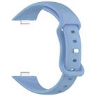 For Huawei Watch Fit 4 Slim Butterfly Buckle Silicone Watch Band(Blue) - 3