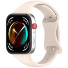 For Huawei Watch Fit 4 Slim Butterfly Buckle Silicone Watch Band(Light Apricot) - 1