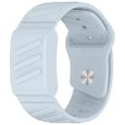 For WHOOP 4.0 Silicone Texture Watch Band(Light Blue) - 1