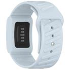 For WHOOP 4.0 Silicone Texture Watch Band(Light Blue) - 2