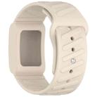For WHOOP 4.0 Silicone Texture Watch Band(Starlight) - 3