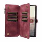 For Google Pixel 6 Fantasy Multifunctional Zipper Wallet Leather Phone Case(Purple) - 3
