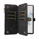 For Google Pixel 7 Fantasy Multifunctional Zipper Wallet Leather Phone Case(Black) - 3