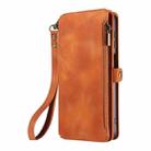 For Google Pixel 7a Fantasy Multifunctional Zipper Wallet Leather Phone Case(Orange) - 2