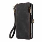 For Google Pixel 8 Pro Fantasy Multifunctional Zipper Wallet Leather Phone Case(Black) - 2