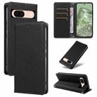 For Google Pixel 8a Fantasy Multifunctional Zipper Wallet Leather Phone Case(Black) - 1