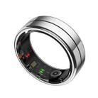 R04 SIZE 12 Smart Ring, Support Heart Rate / Blood Oxygen / Sleep Monitoring / Take Photos(Silver) - 3