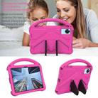 For Doogee U11 / U11 Pro 11 2025 EVA Shockproof Tablet Case with Holder(Rose Red) - 2