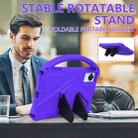 For Doogee Tab G6 / G6+ 11 2025 EVA Shockproof Tablet Case with Holder(Purple) - 3