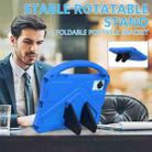 For Doogee T30 S 112024 EVA Shockproof Tablet Case with Holder(Blue) - 3