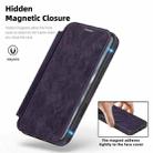 For iPhone 16 Plus Linton MagSafe Leather Phone Case(Purple) - 2