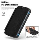 For iPhone 16e Linton MagSafe Leather Phone Case(Black) - 2