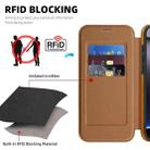 For iPhone 13 Pro Max Linton MagSafe Leather Phone Case(Brown) - 3