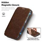 For iPhone 14 Pro Max Linton MagSafe Leather Phone Case(Coffee) - 2
