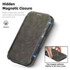 For iPhone 14 Pro Max Linton MagSafe Leather Phone Case(Grey) - 2