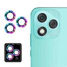For Honor 400 Lite ENKAY Hat-Prince 9H Rear Camera Lens Aluminium Alloy Tempered Glass Film(Colorful) - 1