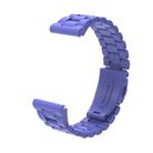 For Gamin 26mm Three Beads Plastic Quick Release Watch Band(Colorful Blue) - 2