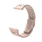 For Gamin 22mm Three Beads Plastic Quick Release Watch Band(Sakura Pink) - 2