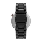 18mm Three Beads Plastic Watch Band(Black) - 2