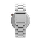 18mm Three Beads Plastic Watch Band(White) - 2