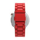 18mm Three Beads Plastic Watch Band(Red) - 2