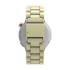 18mm Three Beads Plastic Watch Band(Apricot) - 2