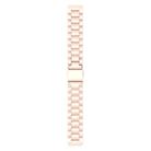 18mm Three Beads Plastic Watch Band(Sakura Pink) - 3
