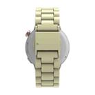 22mm Three Beads Plastic Watch Band(Apricot) - 2