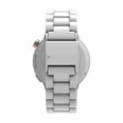 20mm Three Beads Plastic Watch Band(White) - 2