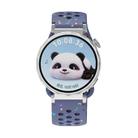 18mm Eco-Friendly Granular Colorful Dots Silicone Watch Band(Midnight Blue) - 3