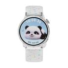 18mm Eco-Friendly Granular Colorful Dots Silicone Watch Band(Transparent) - 3