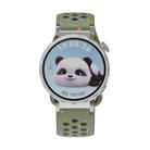 18mm Eco-Friendly Granular Colorful Dots Silicone Watch Band(Army Green) - 3