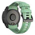For Garmin Instinct 3 AMOLED / Solar 50mm Eco-Friendly Granular Colorful Dots Silicone Watch Band(Green) - 2