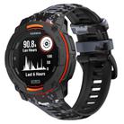 For Garmin Instinct 3 AMOLED / Solar 45mm Camouflage Printed Silicone Watch Band(Digital Color) - 1