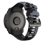 For Garmin Instinct 3 AMOLED / Solar 50mm Camouflage Printed Silicone Watch Band(Digital Color) - 2
