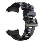 For Garmin Instinct 3 AMOLED / Solar 50mm Camouflage Printed Silicone Watch Band(Digital Color) - 3