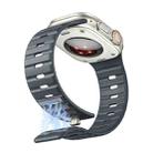 For Apple Watch 42mm / 41mm / 40mm / 38mm Norman Magnetic Silicone Watch Band(Midnight Color) - 3