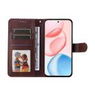 For Honor 400 ENKAY Card Wallet Calf Texture Leather Phone Case with Screen Film(Blue) - 3