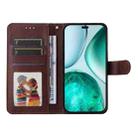 For Honor X8c ENKAY Card Wallet Calf Texture Leather Phone Case with Screen Film(Blue) - 3