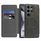 For Samsung Galaxy S24 Ultra 5G Linton MagSafe Leather Phone Case(Grey) - 1