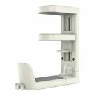XWJ-EJJ01 360 Degree Rotatable Under Desk Storage Bracket Gaming Headset Holder(White) - 1