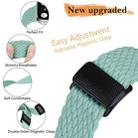 For Apple Watch 42mm / 41mm / 40mm / 38mm Magnetic Buckle Woven Stretch Watch Band(Green) - 2