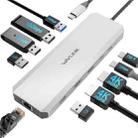 WAVLINK UMD309 Dual HD PD100W 10Gbps USB-A USB-C Docking Station 10 in 1 HUB - 2
