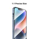 For iPhone 16 Pro JUNSUNMAY 25pcs Anti-Blue Light Silk Print HD Tempered Glass Film - 3
